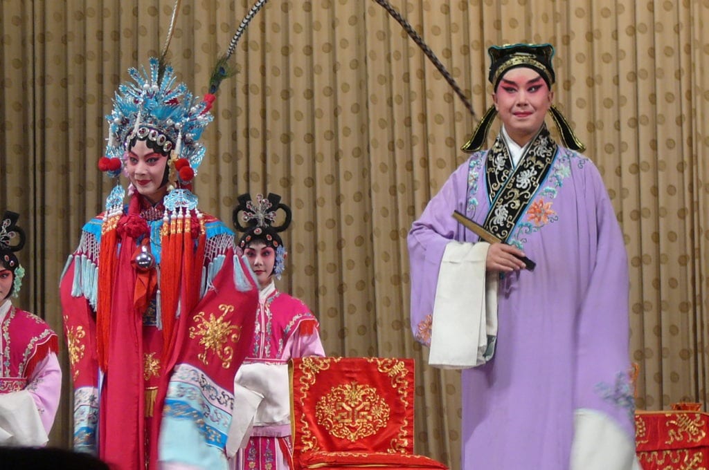 The Famous Peking Opera in Beijing, China
