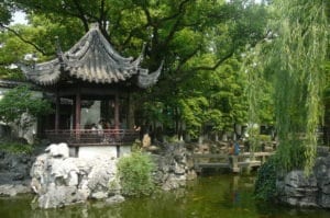 Here's a picture of Yuyuan Garden in Old Shanghai, China
