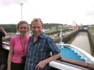 Nancy & Shawn Power at the Panama Canal