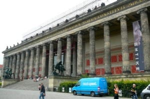 The Altes Museum on Museum Island in Berlin, Germany