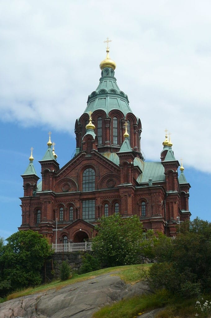 Uspenski Cathedral, Helsinki. Built in 1862