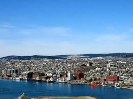 View of St. Johns Newfoundland from Signal Hill
