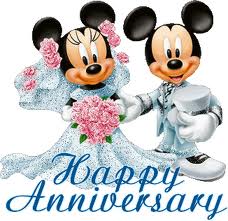 Happy Anniversary Image of Miney & Mickey Mouse
