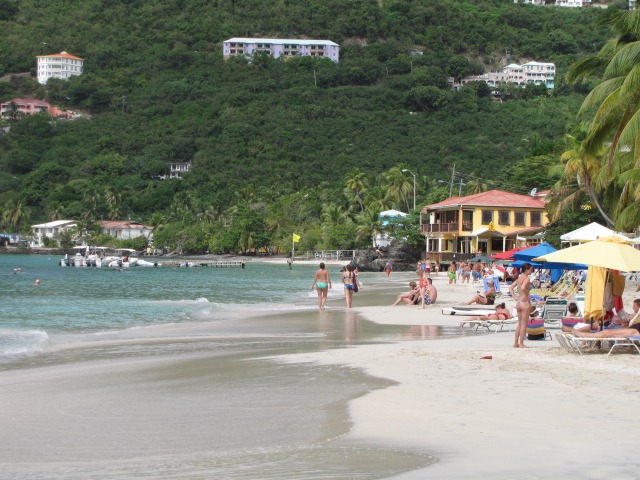 The Beach at “Cane Garden Bay” on the Island of Tortola
