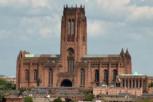 Anglican Cathedral in Liverpool, England