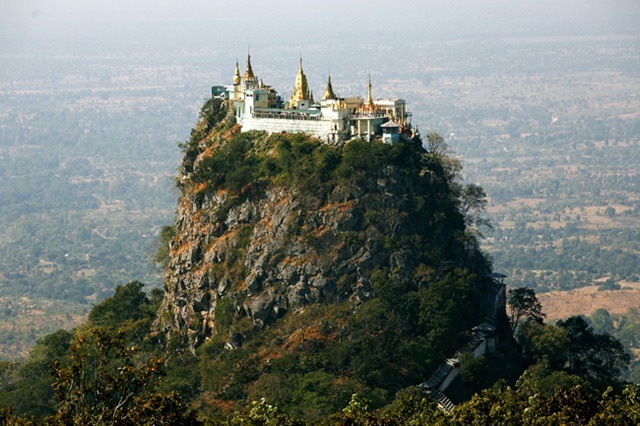 Mt. Popa Bagan in Myanmar tourism destinations
