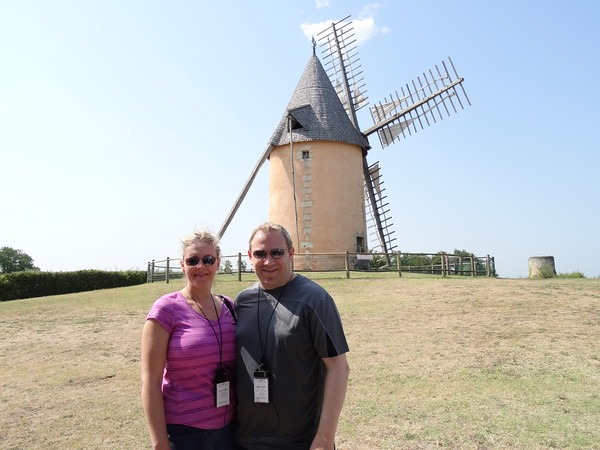 Windmill of Lansac tour on a river cruise