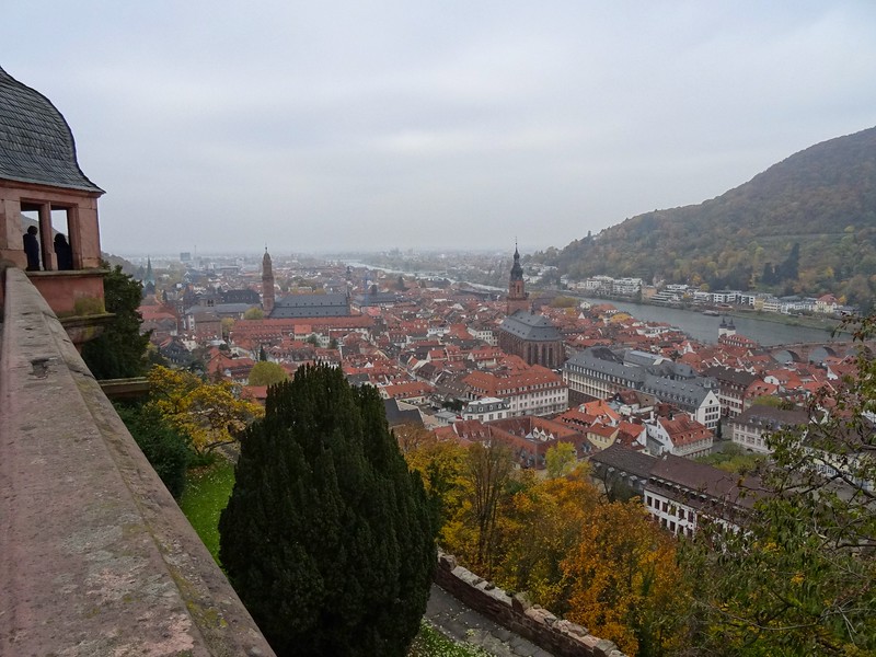 Heidelberg castle ruins tour on a river cruise with ama waterways river cruiseline