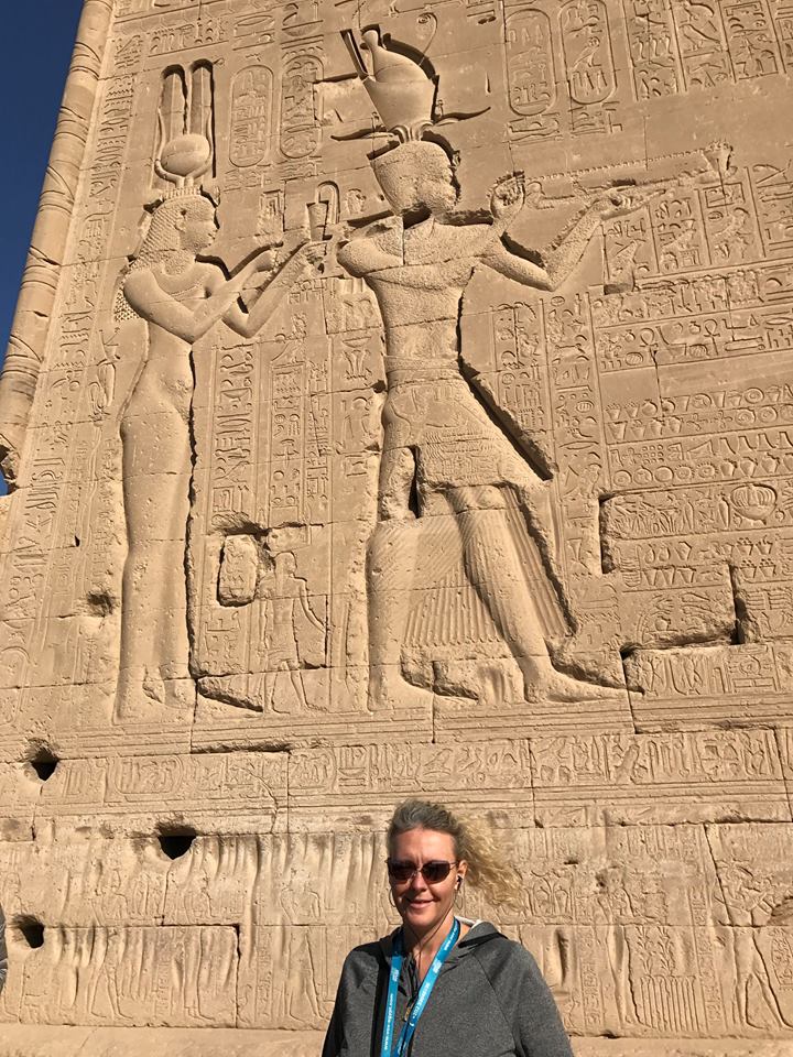 Temple of Hathor cavings