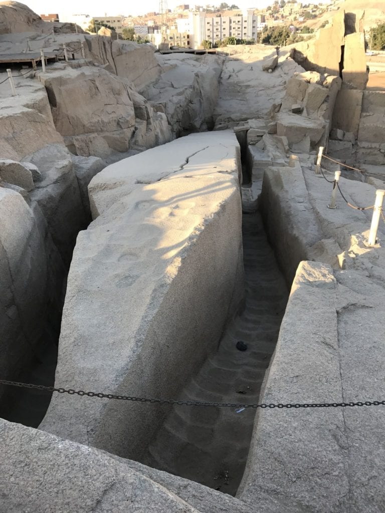 Unfinished Obelisk in Egypt