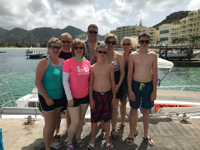 excursions as a family on a family cruise together