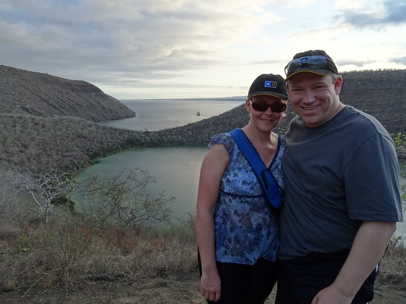 Hiking in the galapagos Islands
