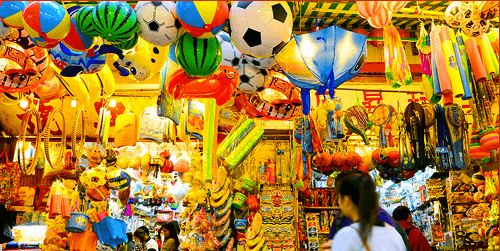 Hong Kong various night markets pre cruise
